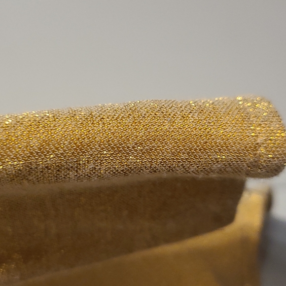 MARCELL VON BERLIN gold&white mesh zipper back sparkle shorts bodysuit.size smal - Picture 10 of 13